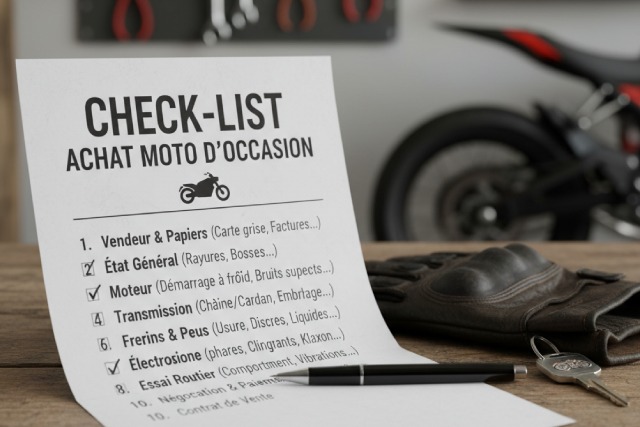 Moto d'occasion